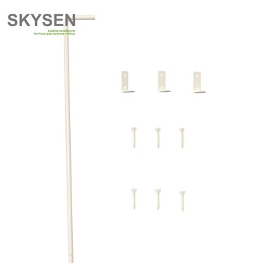 Grandinės nuorodos tvoros dvigubų vartų lašas